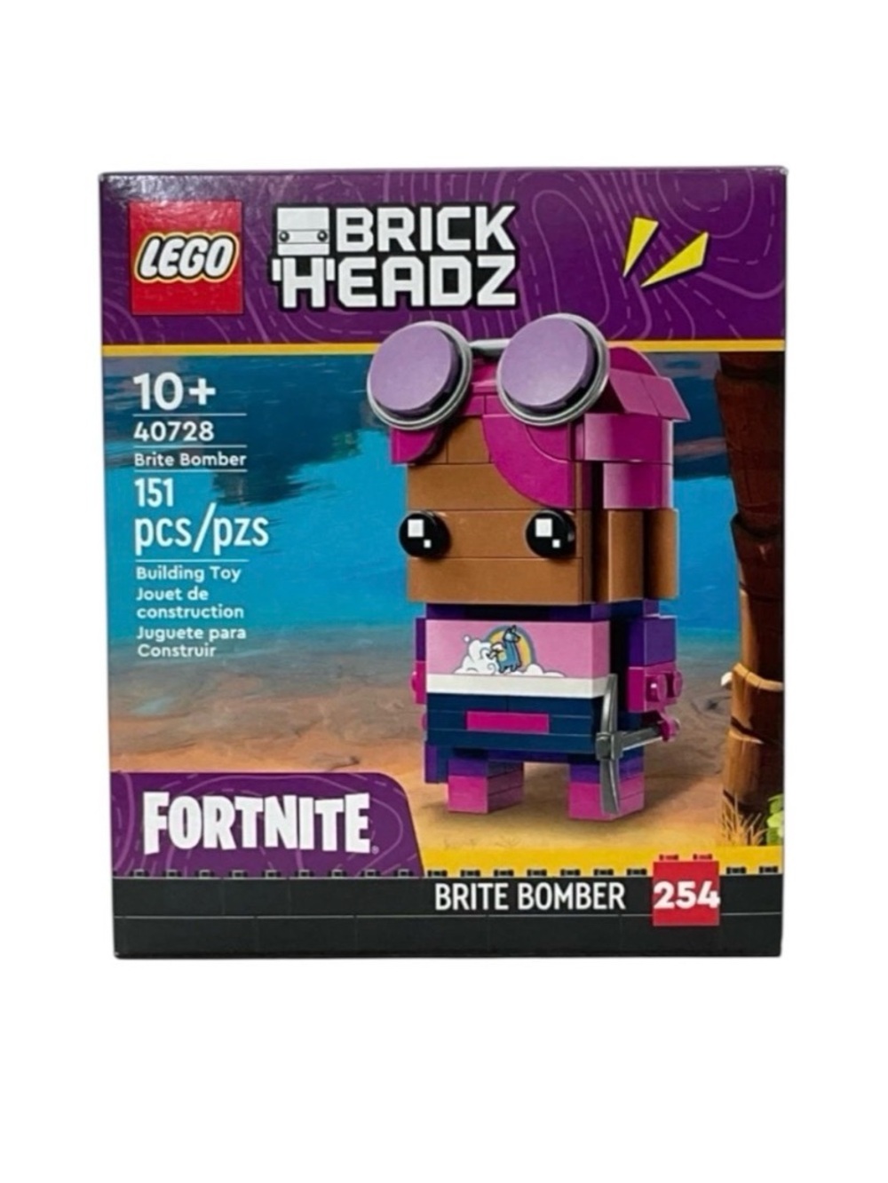 LEGO 40728 BRICKHEADZ Fortnite Brite Bomber Exclusive GWP Sealed